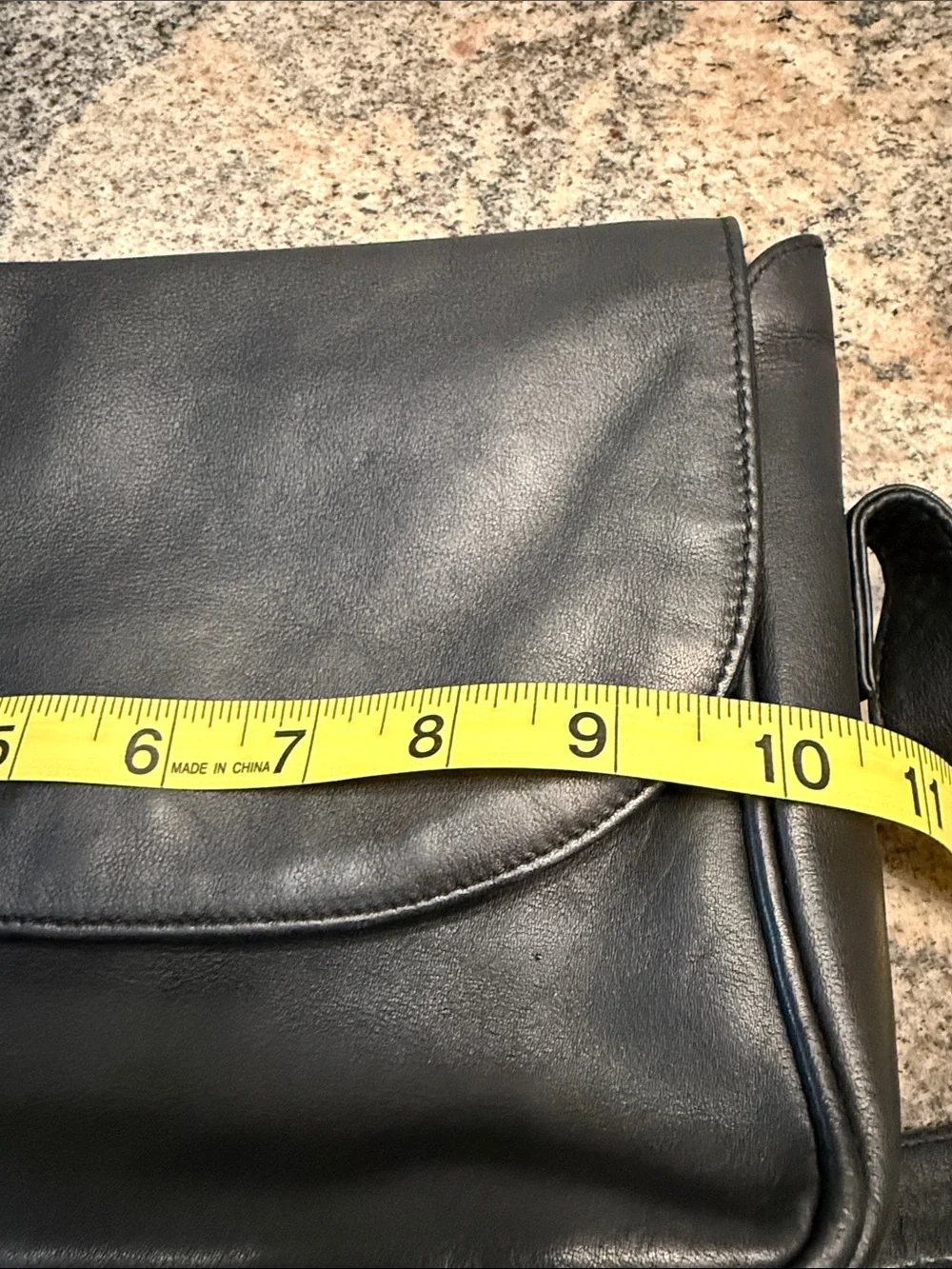 Paloma Picasso Black Leather Bag
